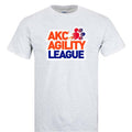 AKC Agility League T-Shirt - Ash Grey - Small