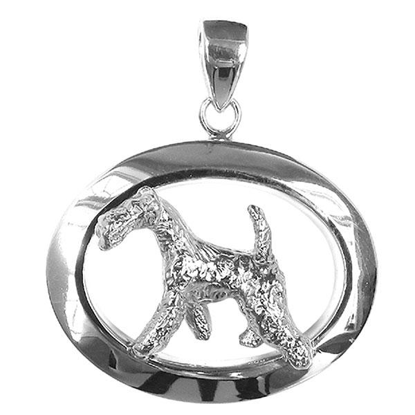 Airedale Terrier Oval Jewelry