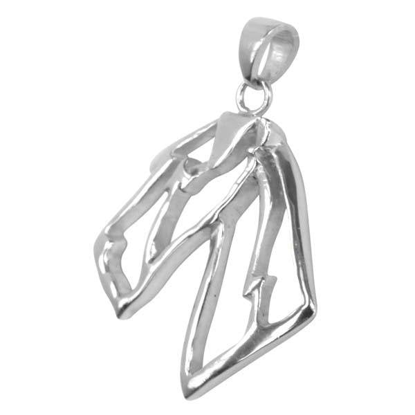 Airedale Terrier Sterling Silver Cut Out Pendants