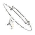 Australian Shepherd Bangle Bracelet