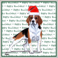 Beagle Happy Howlidays Text - Adult Unisex Crewneck Sweatshirt