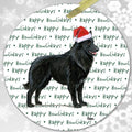 Belgian Shepherd "Happy Howlidays" Ornament