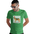 Bloodhound Happy Howlidays Text - Adult Unisex T-Shirt