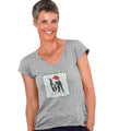 Boston Terrier Puppy Happy Howlidays Text - Women's V-Neck T-Shirt