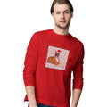 Boxer Happy Howlidays Text - Adult Unisex Long Sleeve T-Shirt