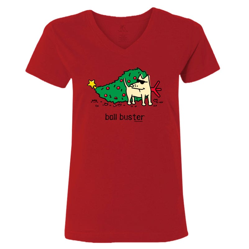 Ball Buster - Ladies T-Shirt V-Neck