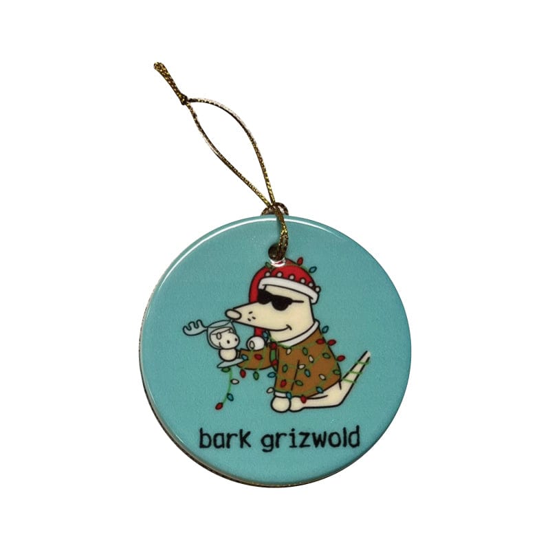 Bark Grizwold - Ceramic Christmas Ornament