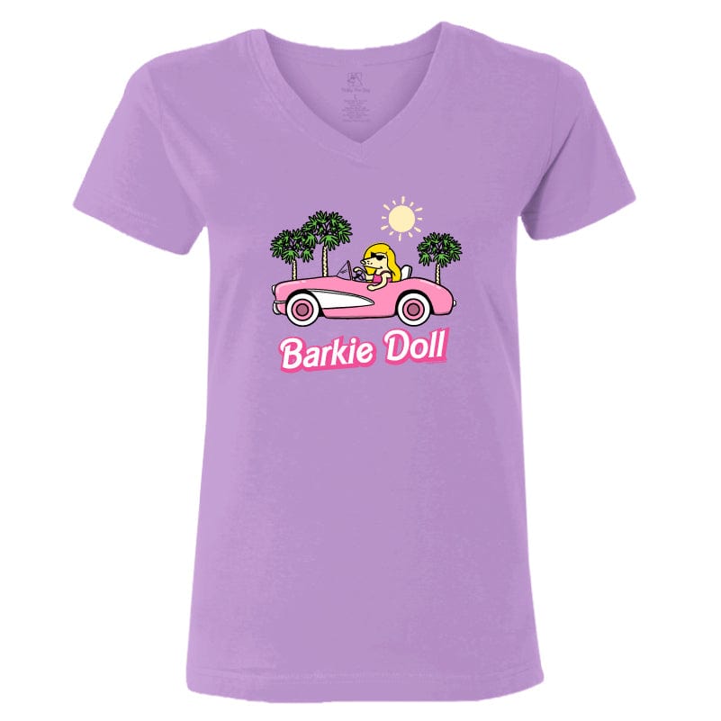 Barkie Doll - Ladies T-Shirt V-Neck