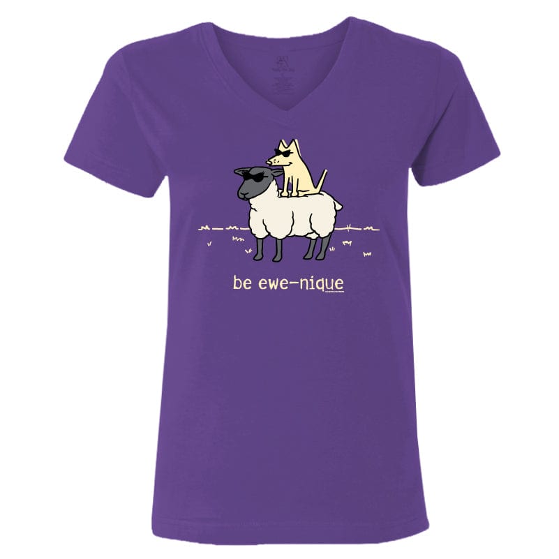 Be Ewenique - Ladies T-Shirt V-Neck