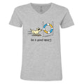 Be A Good Sport - Ladies T-Shirt V-Neck