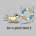 Be A Good Sport - Ladies T-Shirt V-Neck