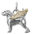Beagle Angel Charm