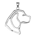 Beagle Sterling Silver Cut Out Pendants