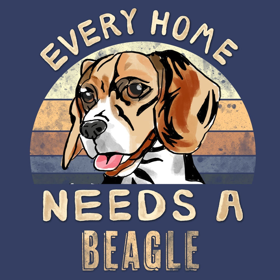 Every Home Needs a Beagle - Adult Unisex Crewneck Sweatshirt