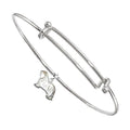 Bearded Collie Bangle Bracelet