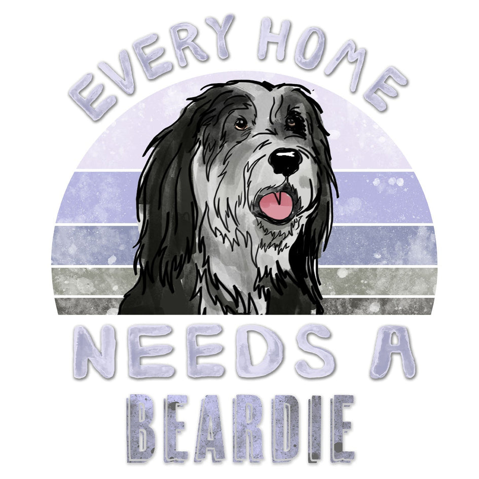 Every Home Needs a Bearded Collie - Women's V-Neck T-Shirt