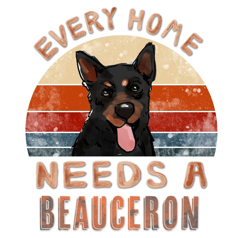 Every Home Needs a Beauceron - Women's V-Neck T-Shirt