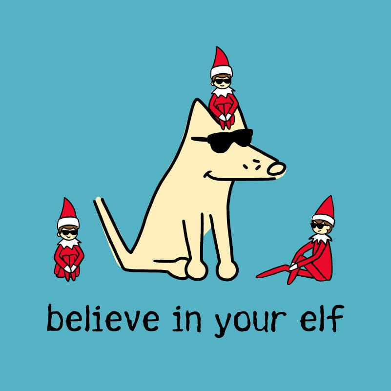 Believe In Your Elf - Ladies T-Shirt V-Neck