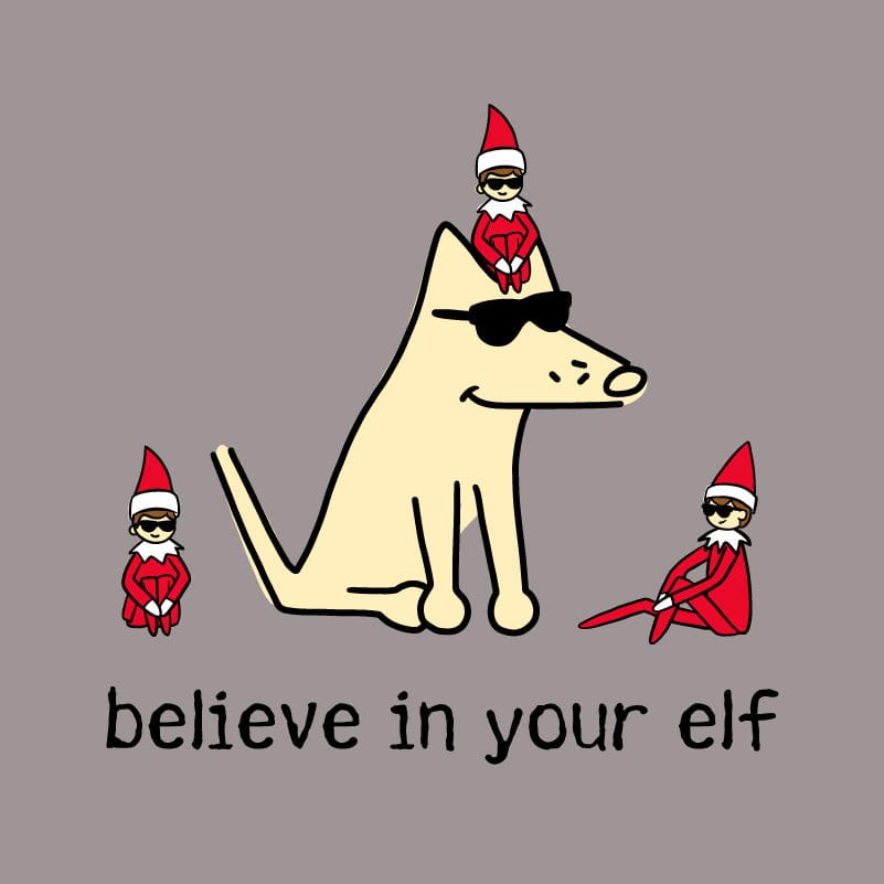 Believe In Your Elf - Ladies Plus V-Neck Tee