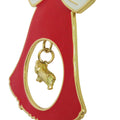 Sussex Spaniel Gold Plated Holiday Bell Ornament