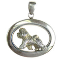 Bichon Frise Oval Jewelry