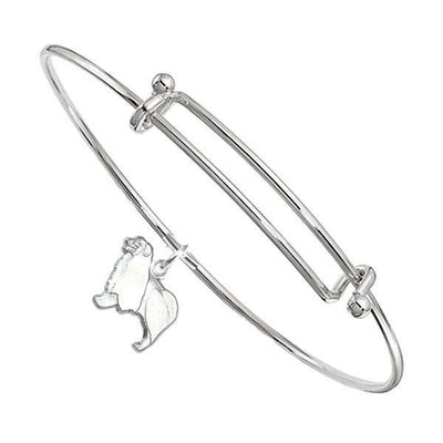 Border Collie Bangle Bracelet
