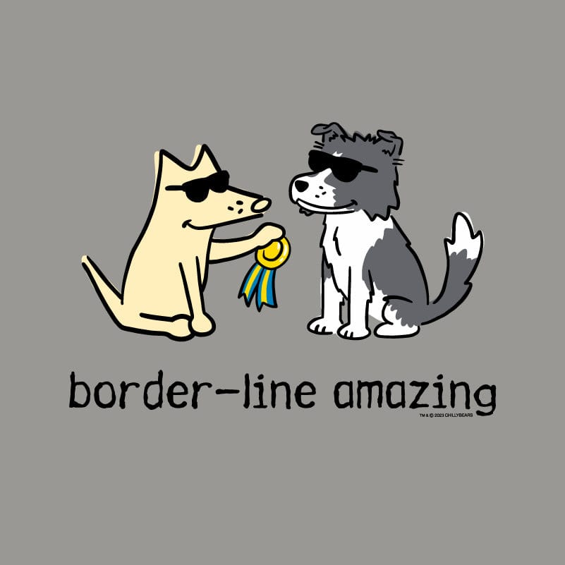 Border-Line Amazing - Classic Long-Sleeve T-Shirt | AKC Shop