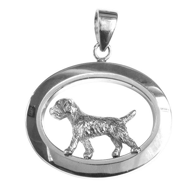 Border Terrier Oval Jewelry
