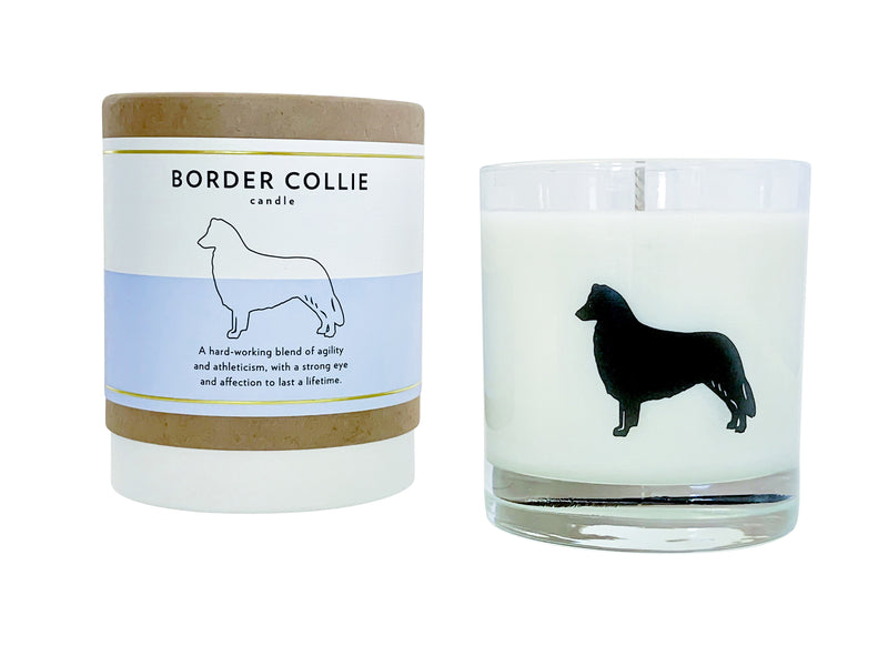 Border Collie Candle