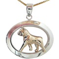 Boston Terrier Sterling & 14k Gold Jewelry