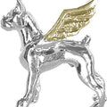 Boxer Angel Charm
