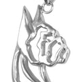 Boxer Sterling Silver Cut Out Pendants