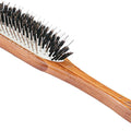 Bass Brushes The Hybrid Pet Groomer Paddle Brush, Bamboo-Dark Finish, Medium