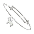 Bull Terrier Bangle Bracelet