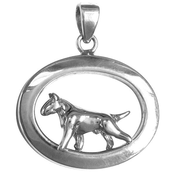Bull Terrier Oval Jewelry
