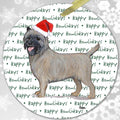 Cairn Terrier "Happy Howlidays" Ornament