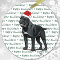 Cane Corso "Happy Howlidays" Ornament