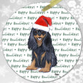 Cavalier King Charles Spaniel "Happy Howlidays" Ornament