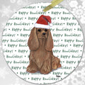 Cavalier King Charles Spaniel "Happy Howlidays" Ornament