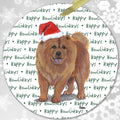 Chow Chow "Happy Howlidays" Ornament