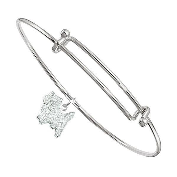 Cairn Terrier Bangle Bracelet