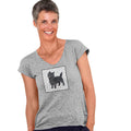 Cairn Terrier Love Text - Women's V-Neck T-Shirt