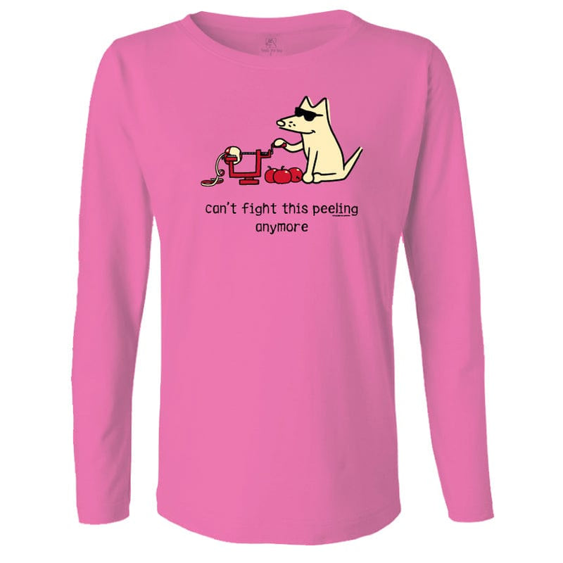 Can't Fight This Peeling Anymore - Ladies Long-Sleeve T-Shirt