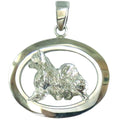 Chihuahua Longhaired Oval Jewelry