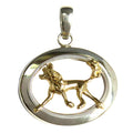 Chinese Crested Sterling & 14k Gold Jewelry