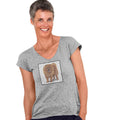 Chow Chow Love Text - Women's V-Neck T-Shirt