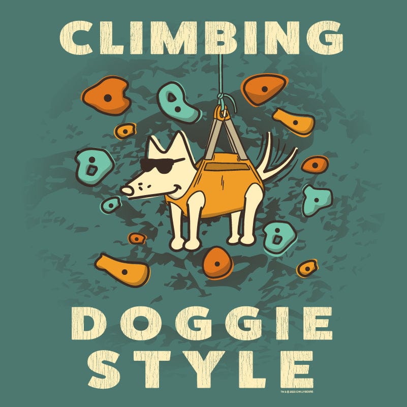 Climbing, Doggie Style - Classic Long-Sleeve T-Shirt