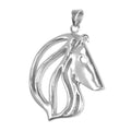 Collie Sterling Silver Cut Out Pendants