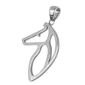 Collie Sterling Silver Cut Out Pendants