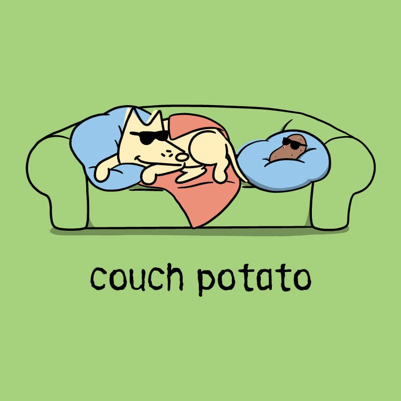 Couch Potato  - Ladies Night T-Shirt